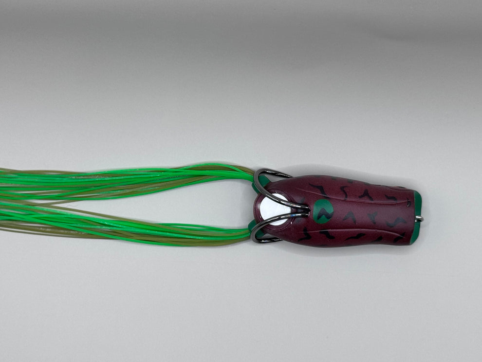 On Point Poppin' Frog - Griz – Bird Dog Rods